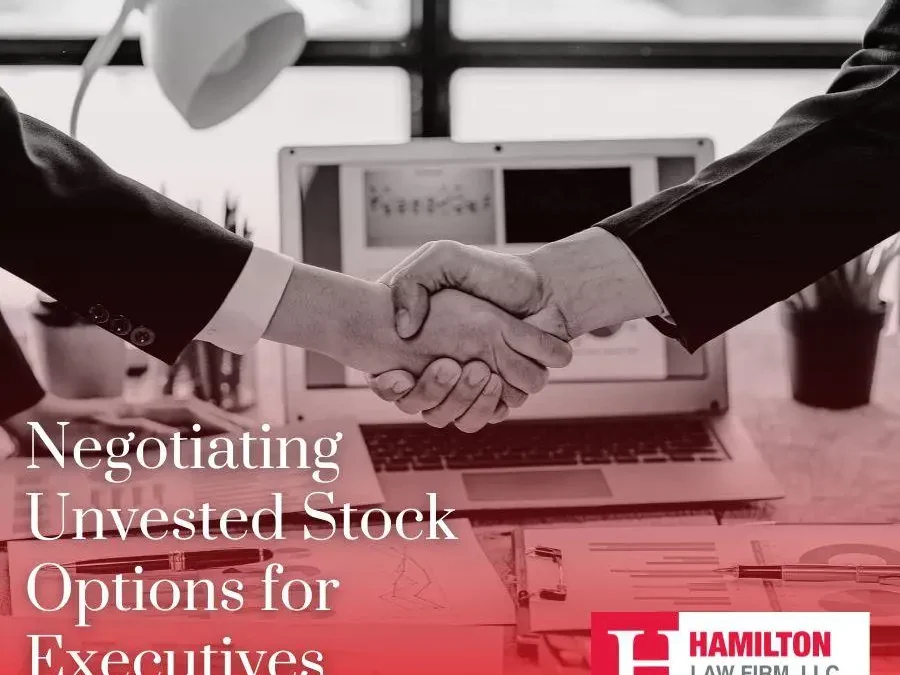 Negotiating Unvested Stock Options for Executives